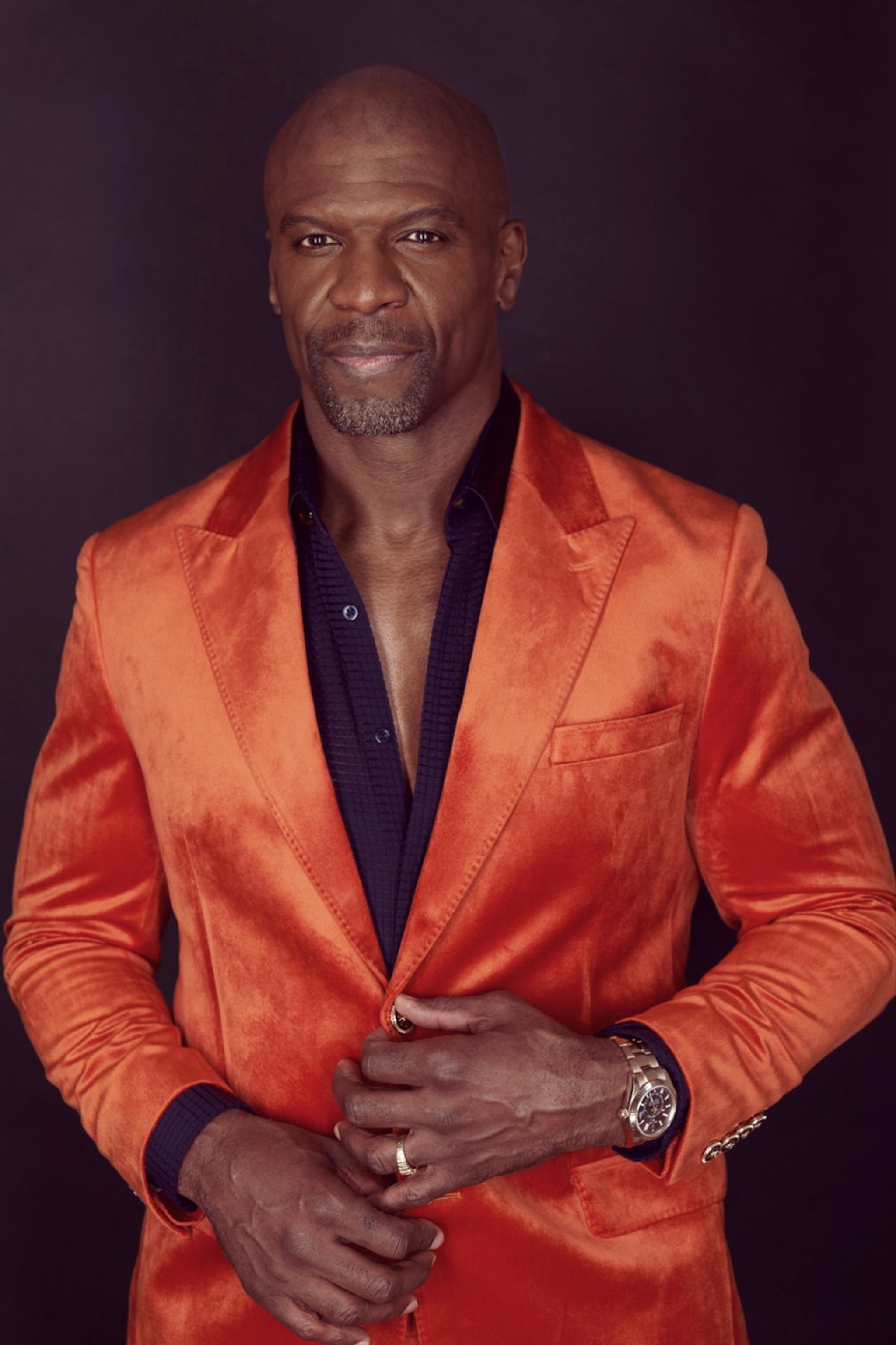A portrait of actor Terry Crews.