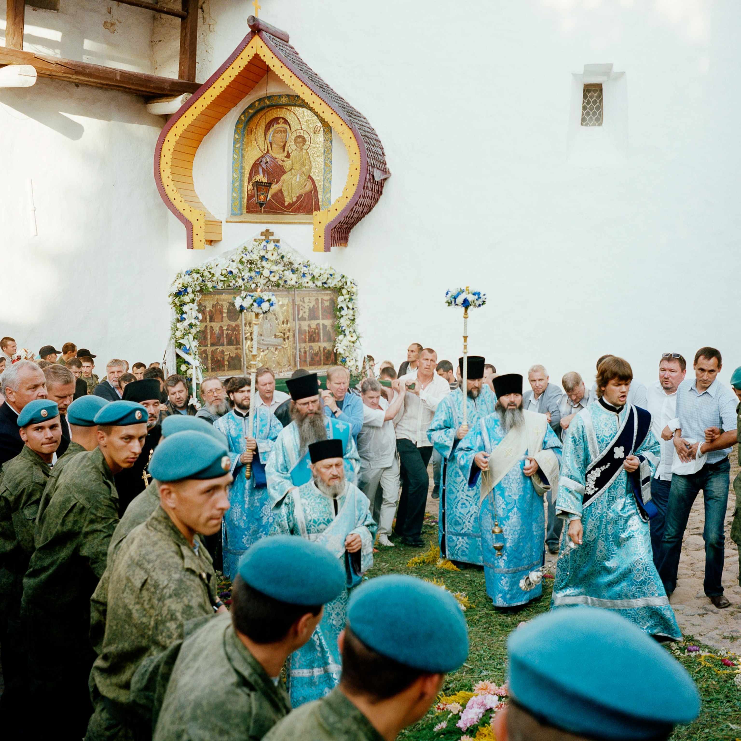 the dormition of the mother of god eve at the petseri monastery