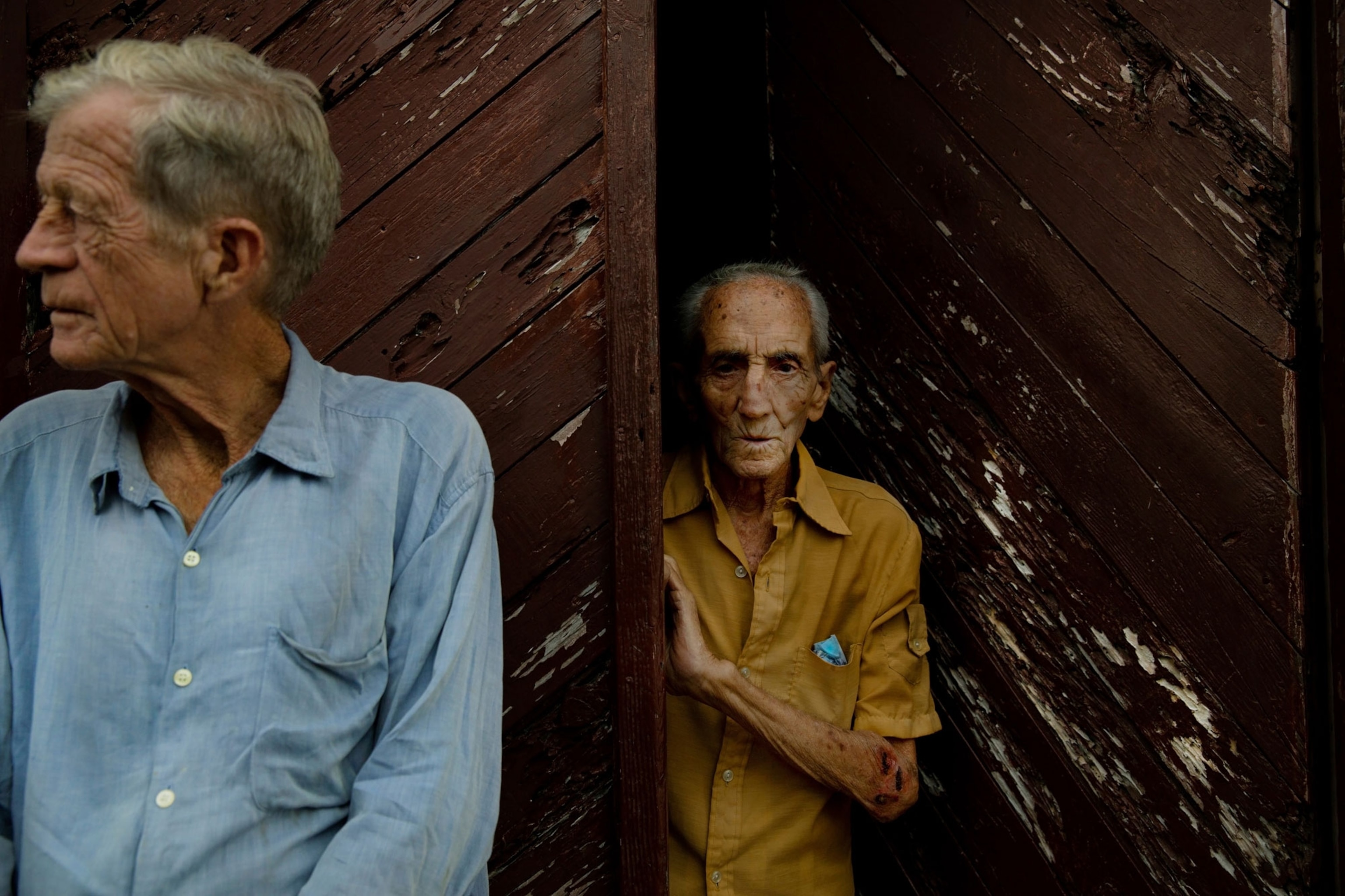 an elderly Cuban man
