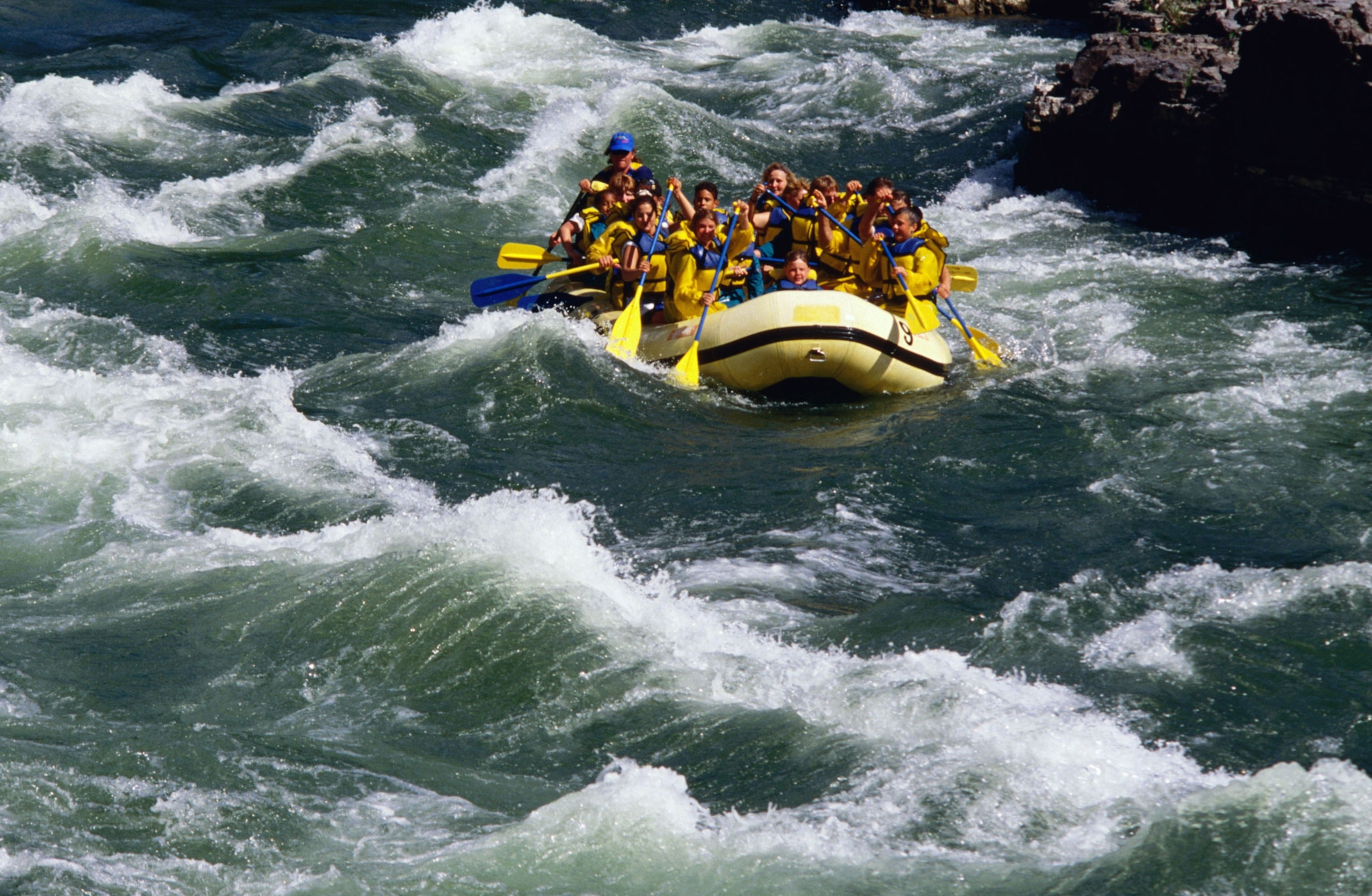 rafting in Jackson Hole, Wyoming