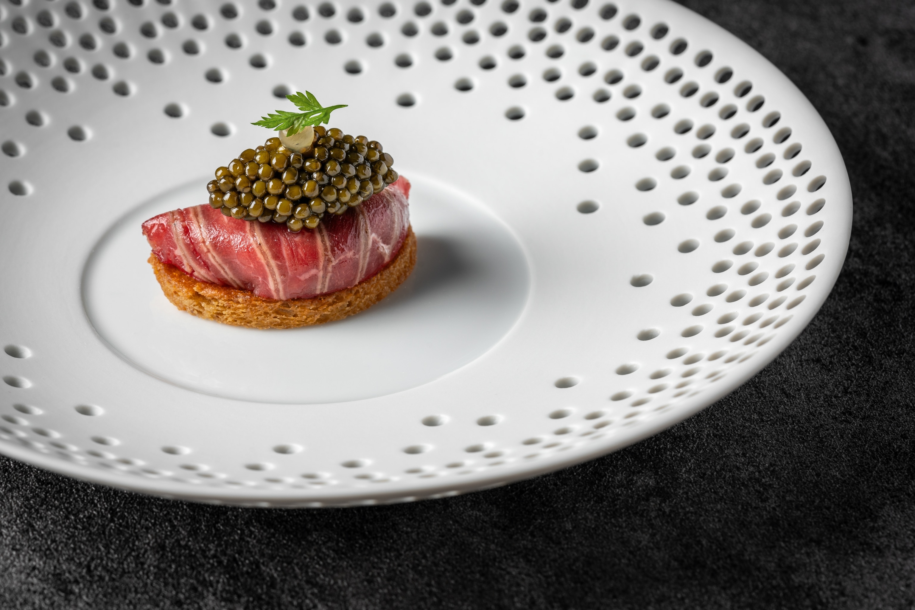Labskaus and caviar