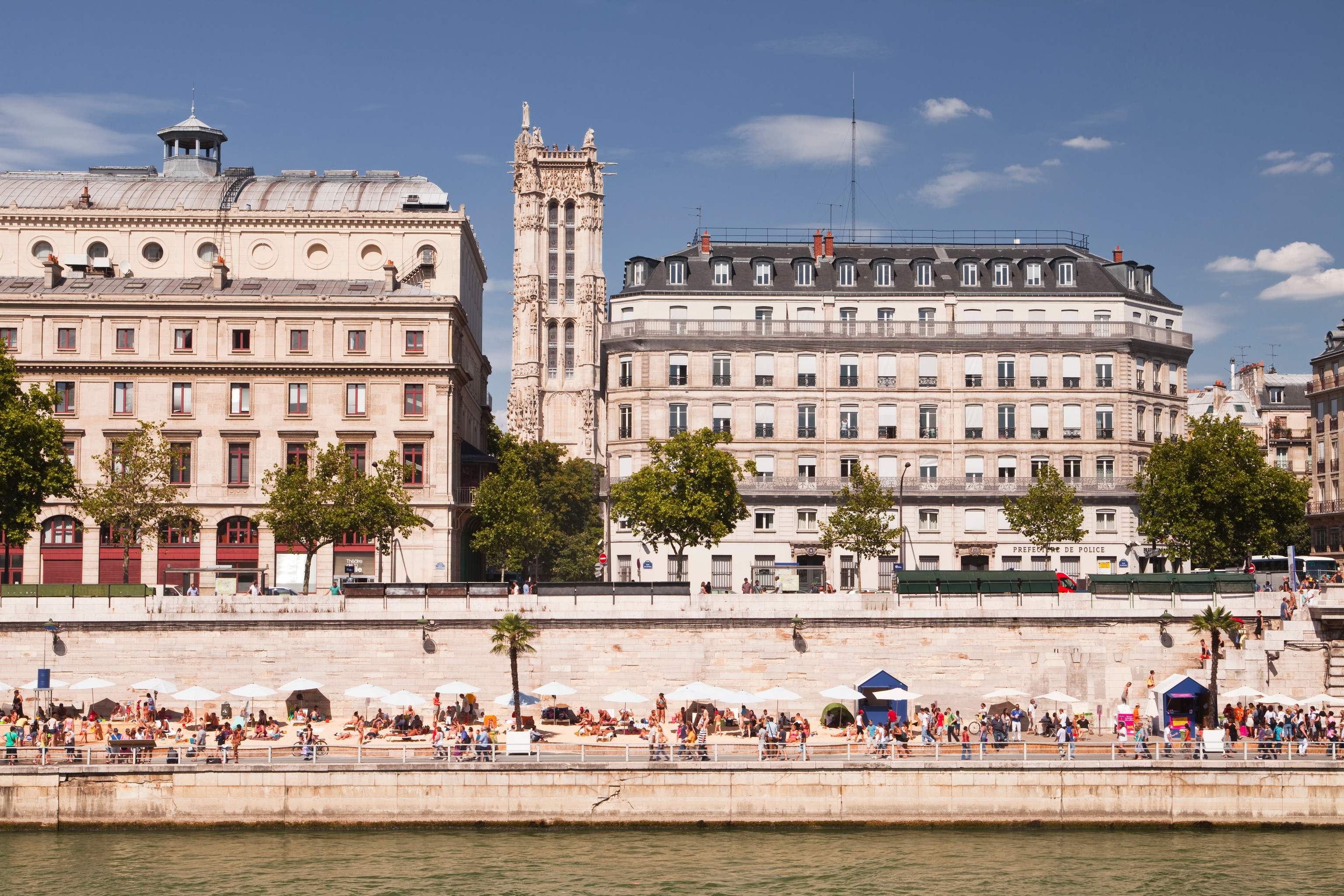Seaside buildings