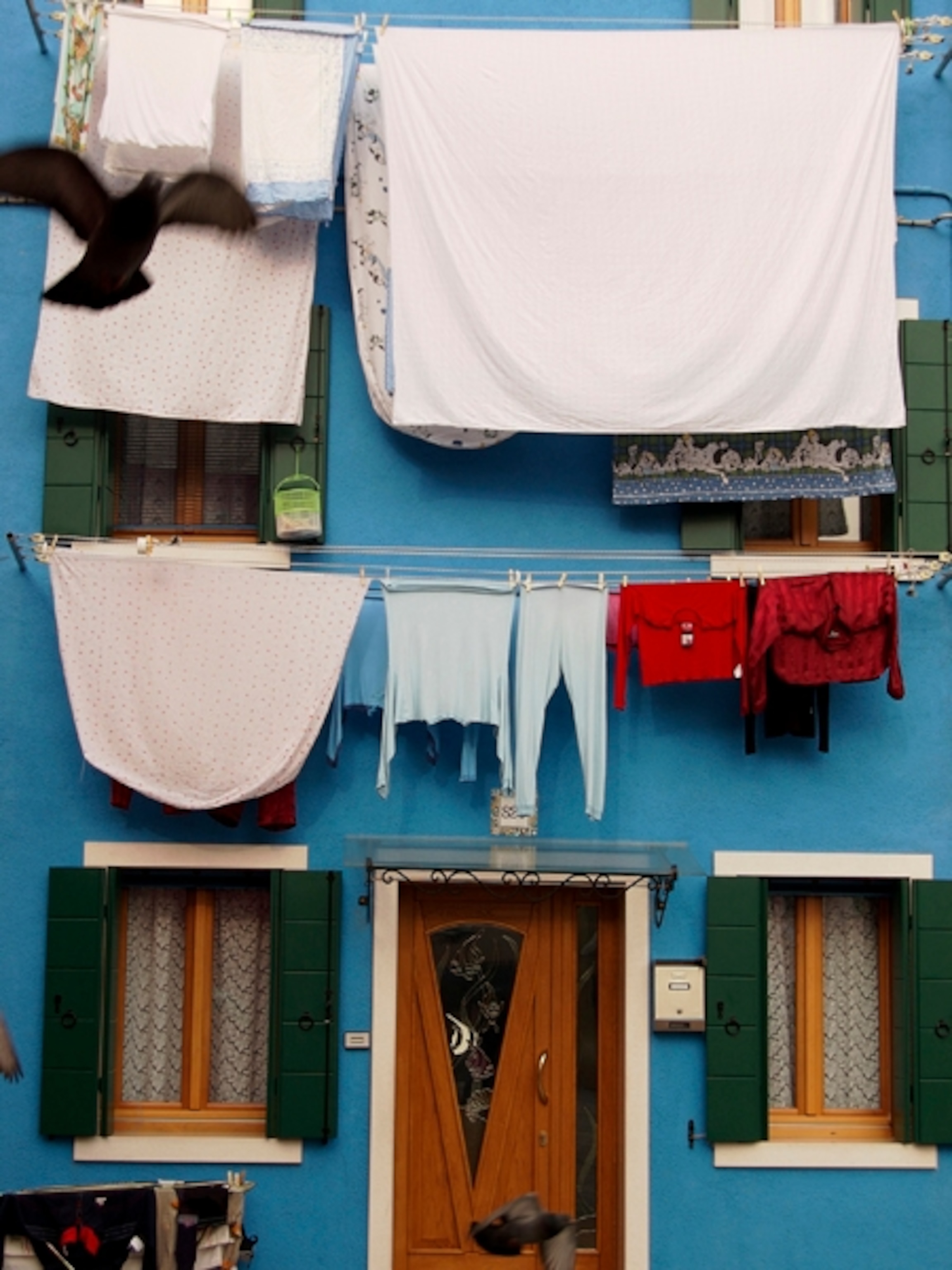 Laundry on Burano island