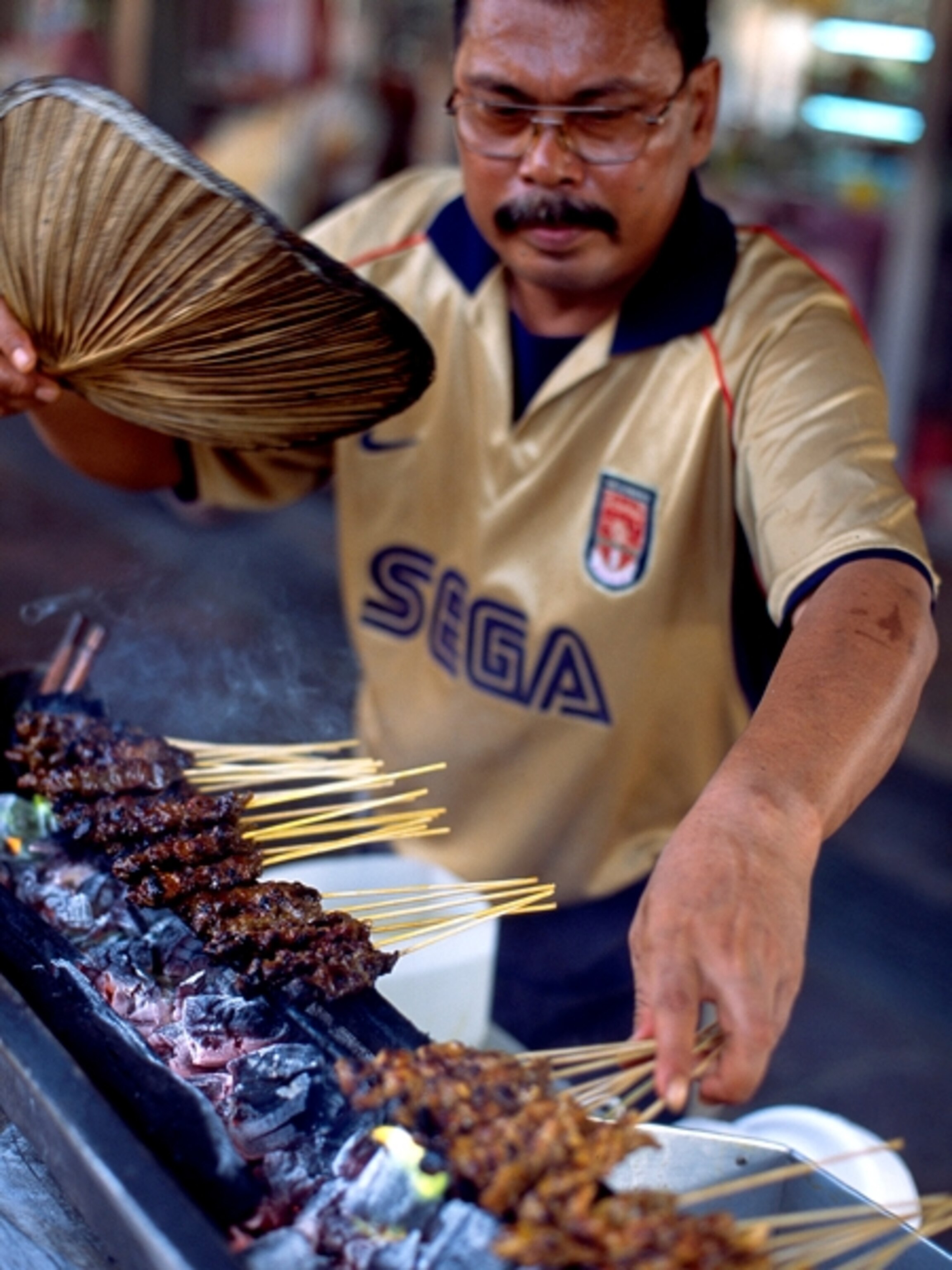 Satay cook