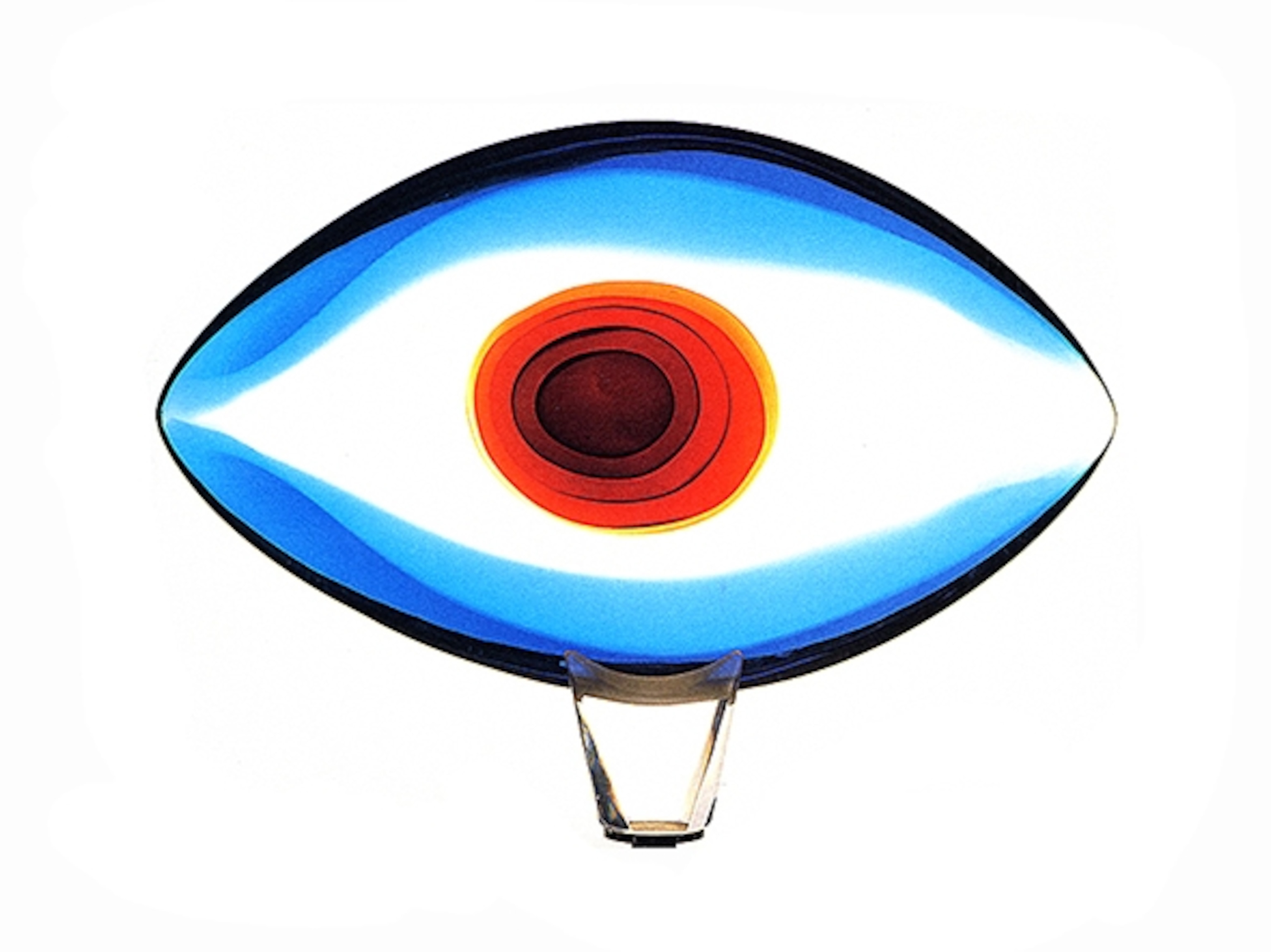 A glass eye created by Pino Signoretto (Photograph by Pino Signoretto Studio)