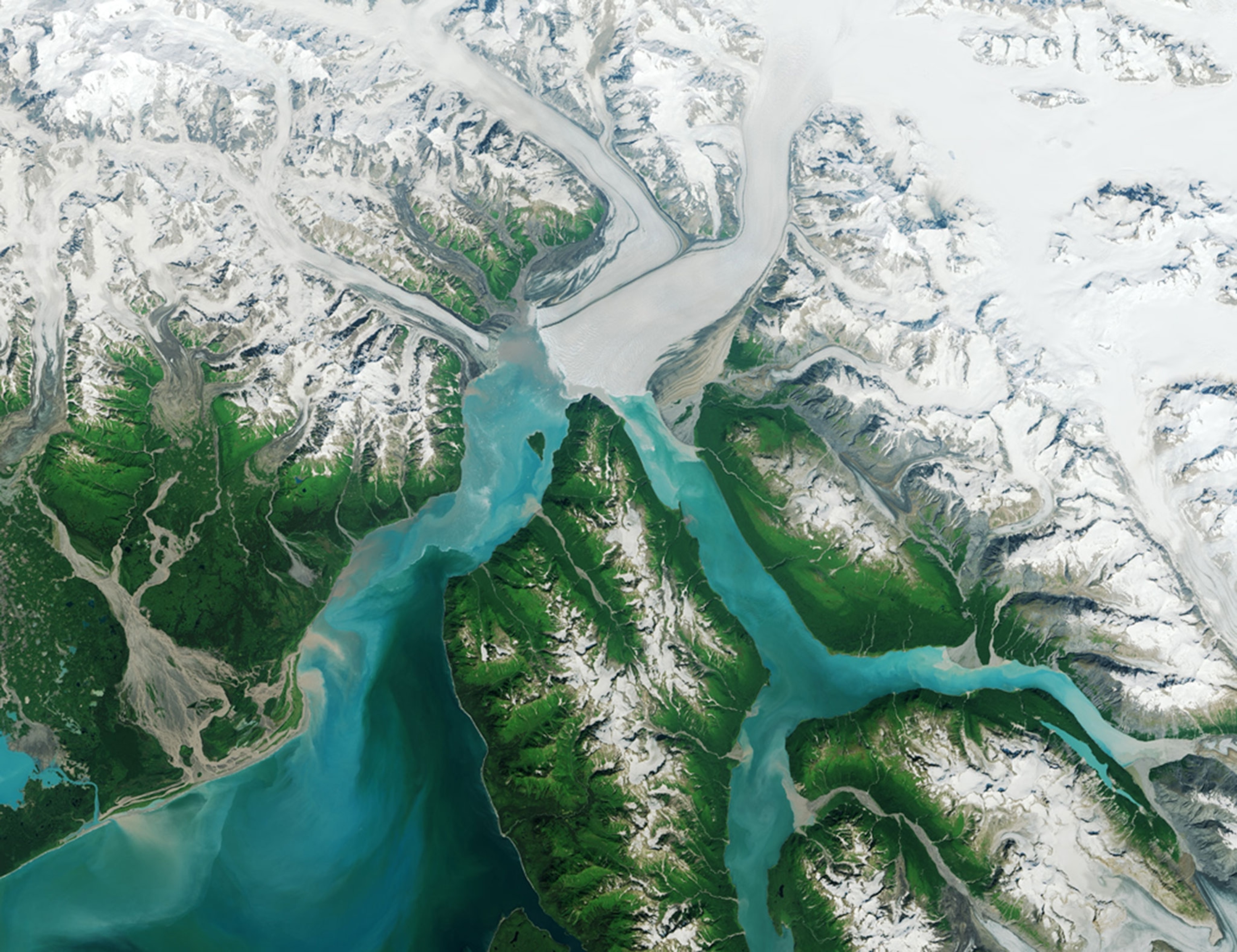 Alaska's Hubbard Glacier