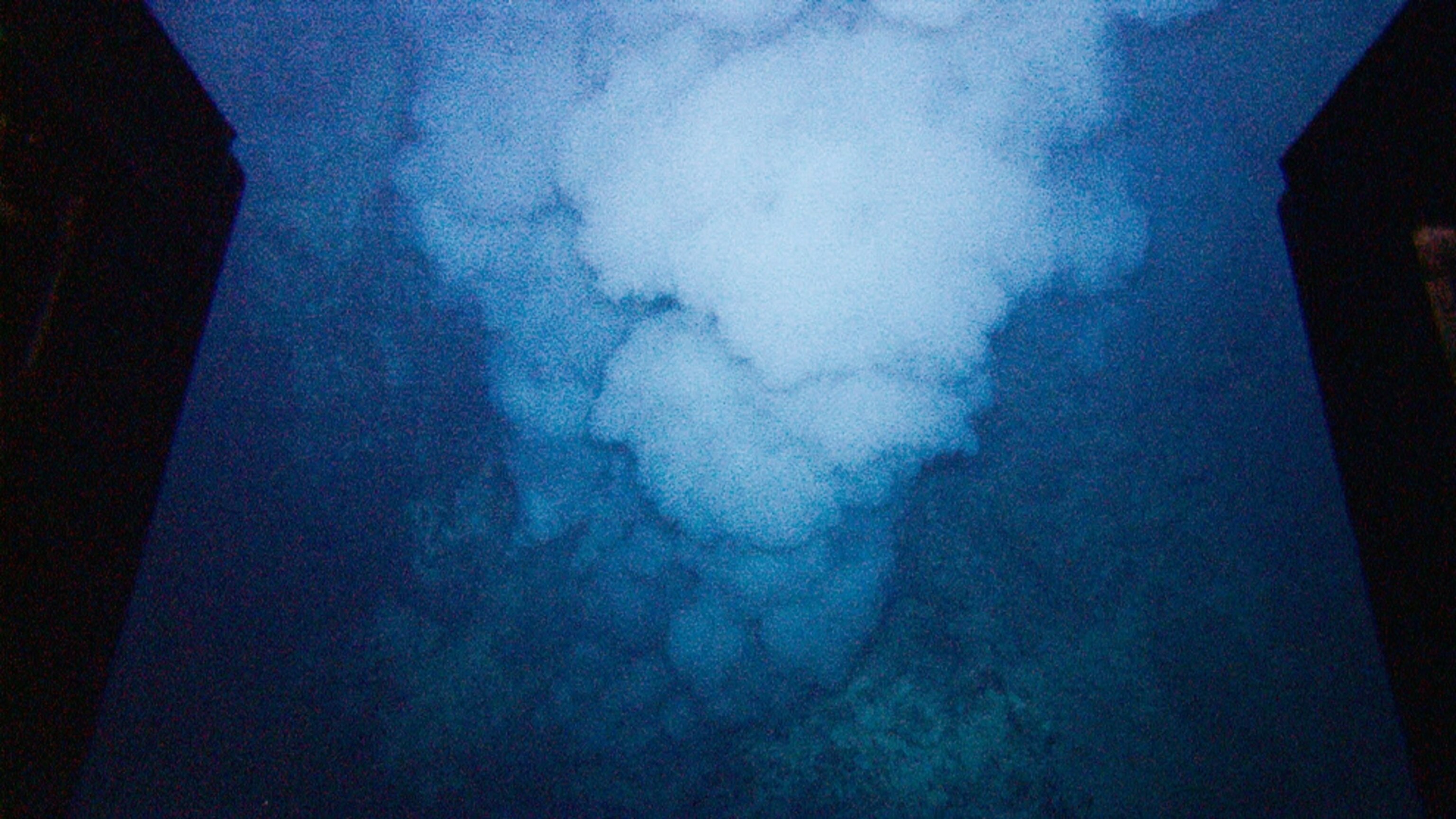 Picture of a hydrothermal vent on the Kawio Barat undersea volcano