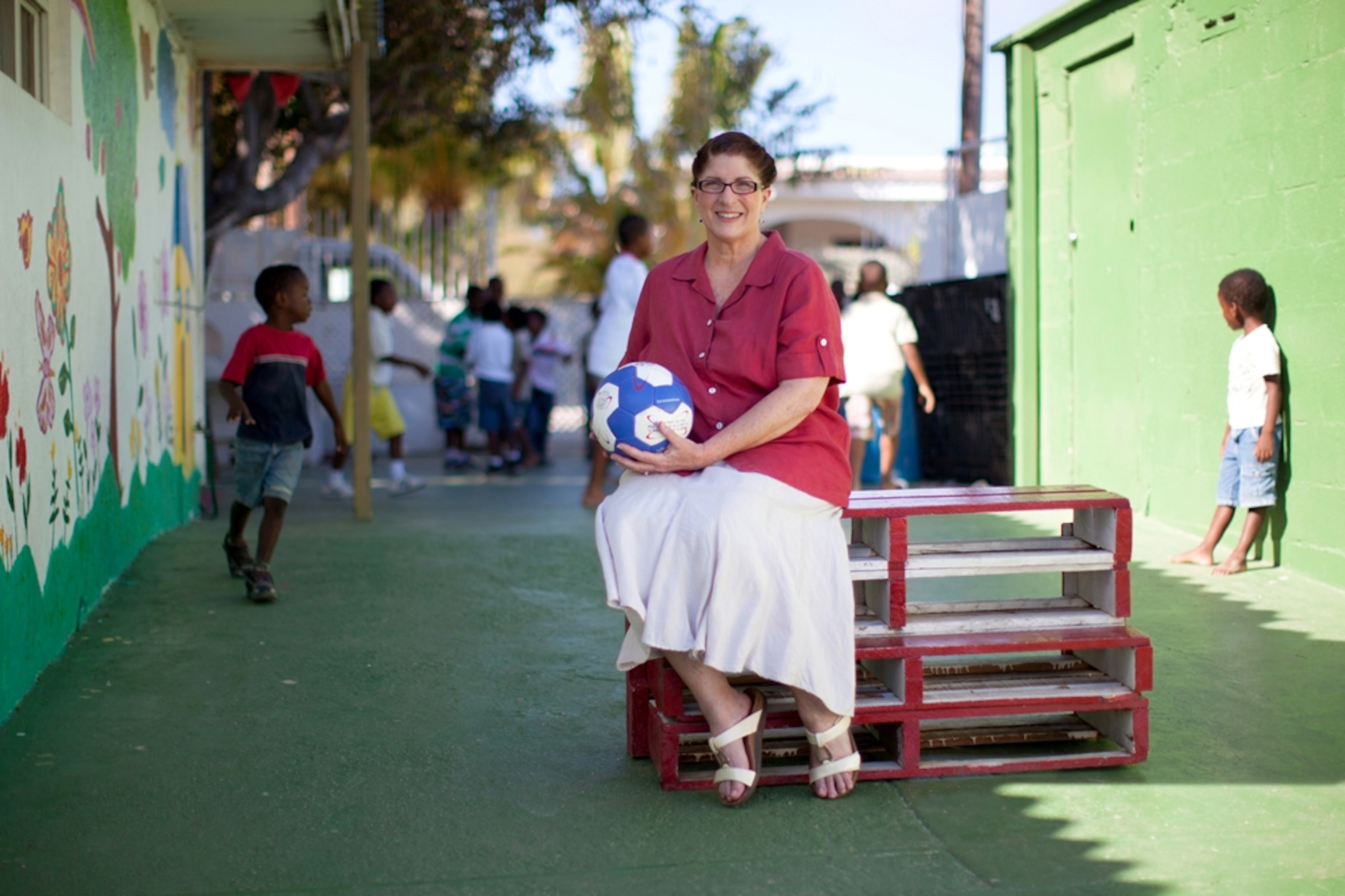 Rebecca Rothney in Curacao