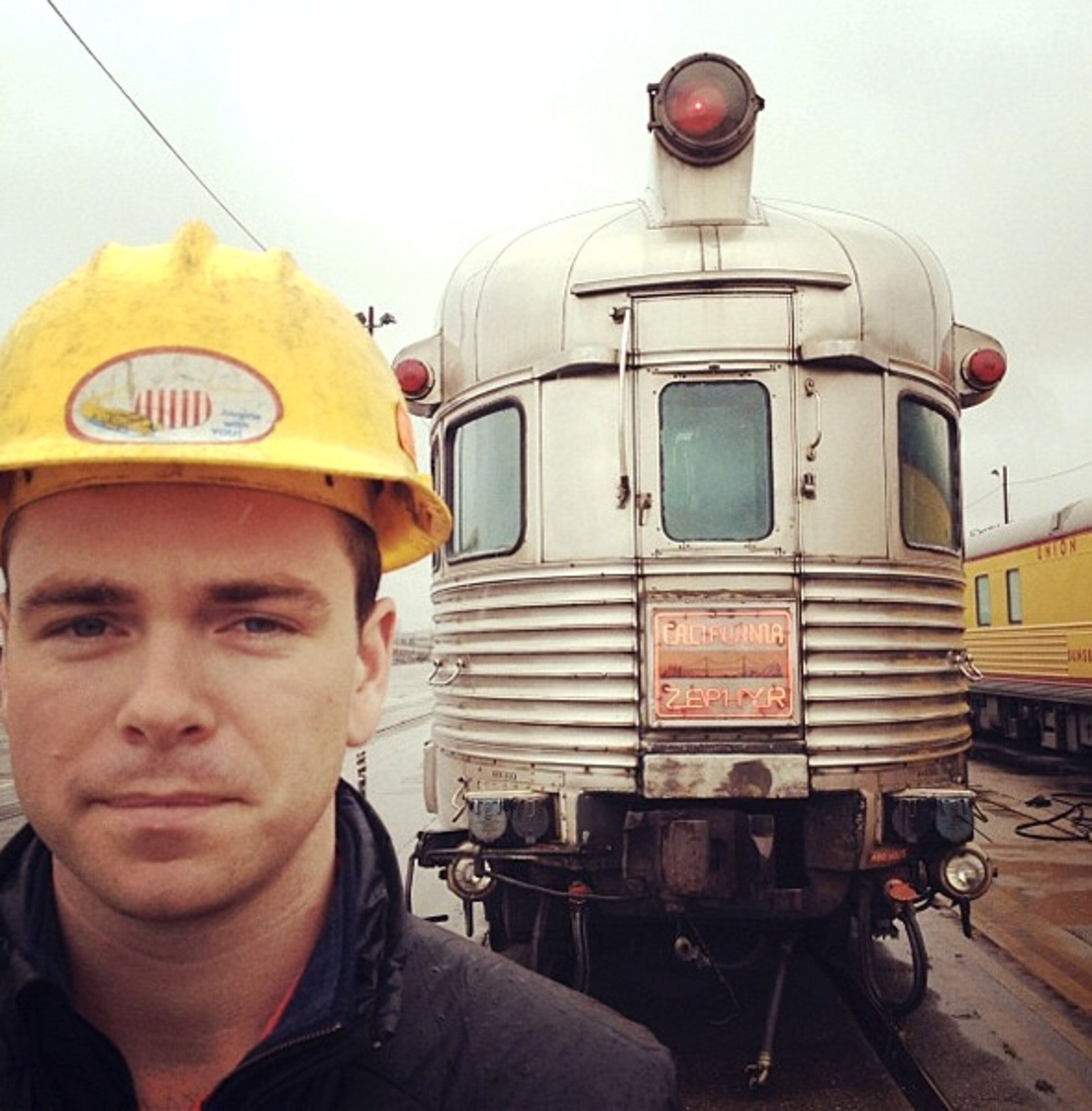Millennial Trains Project founder, Patrick Dowd. (Photograph courtesy Patrick Dowd)