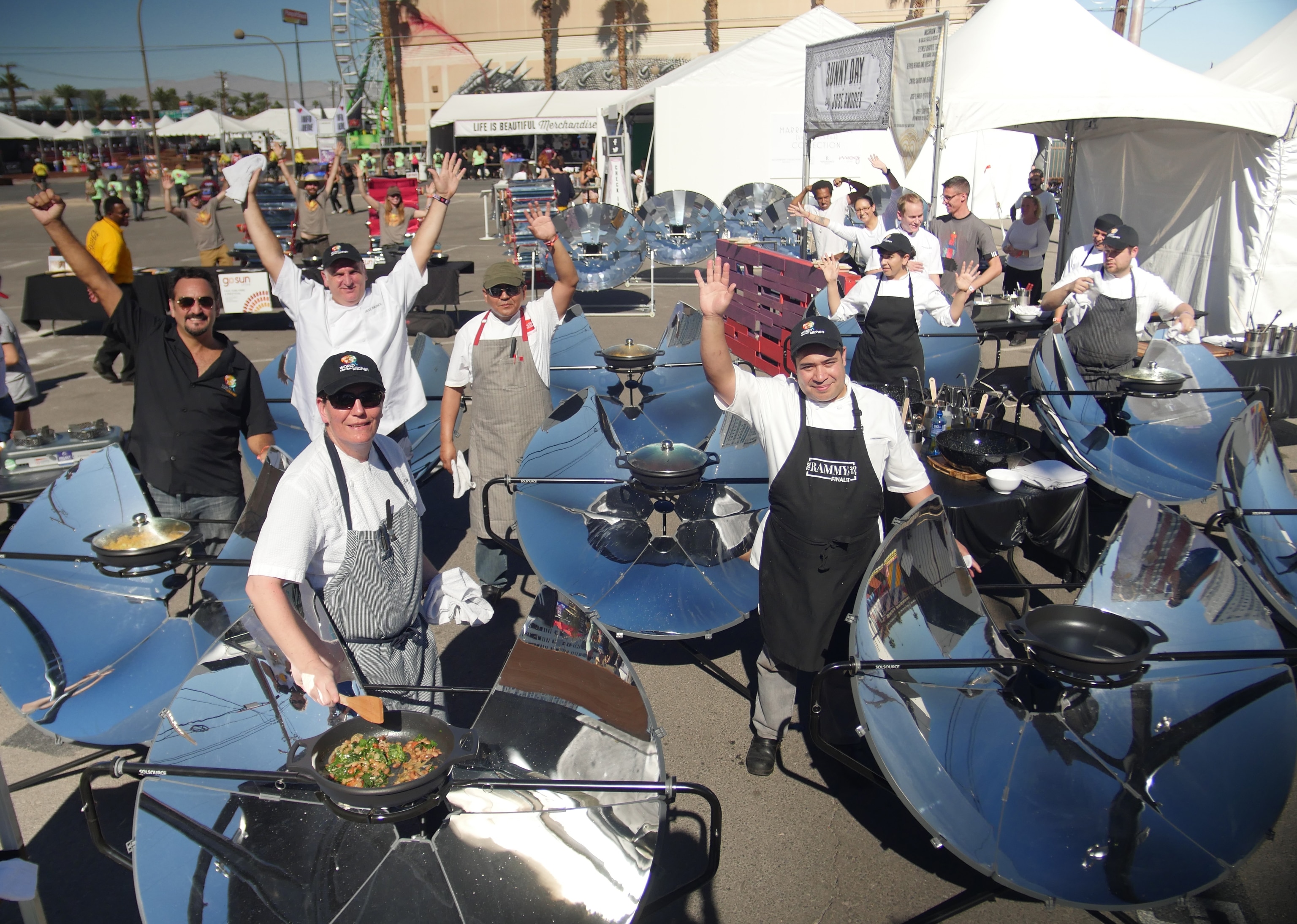 Picture from the Life is Beautiful Festival