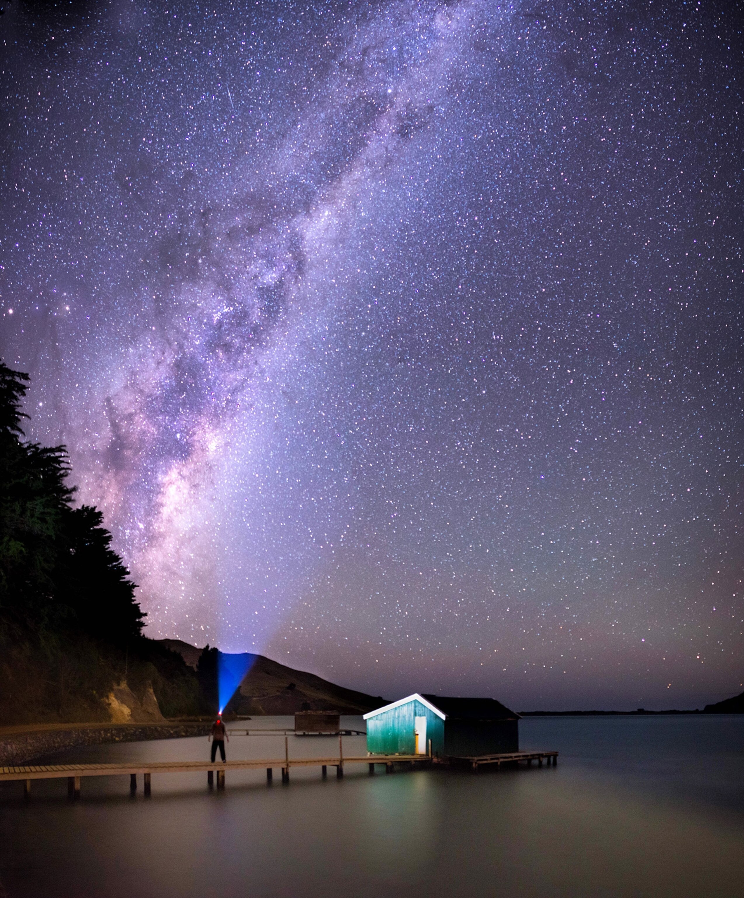the Milky Way under New Zealand's Night Sky
