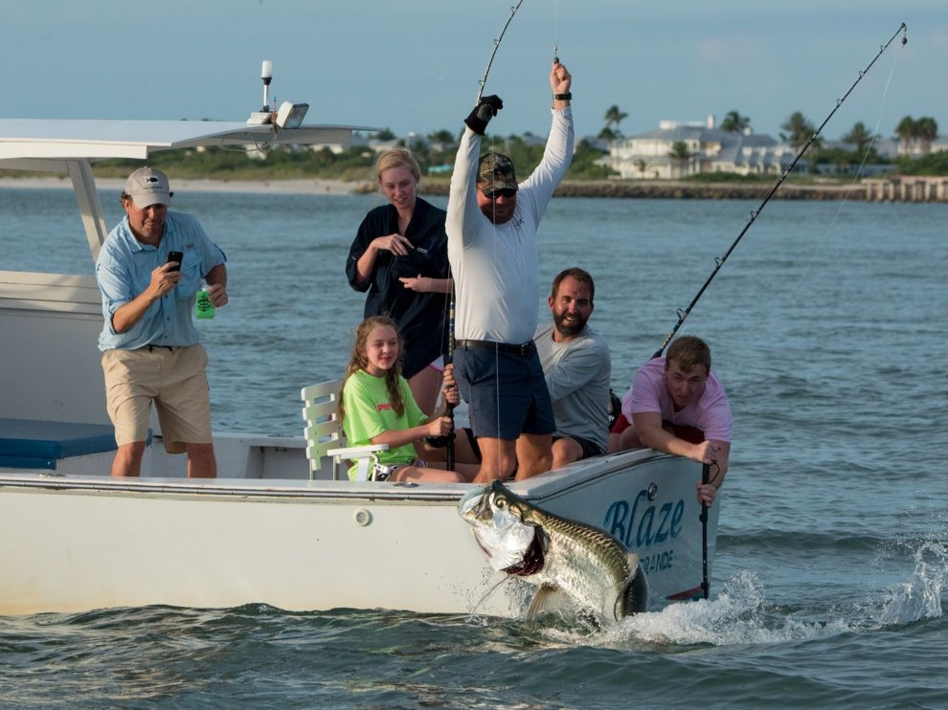 Sportfishing off Cayo Costa