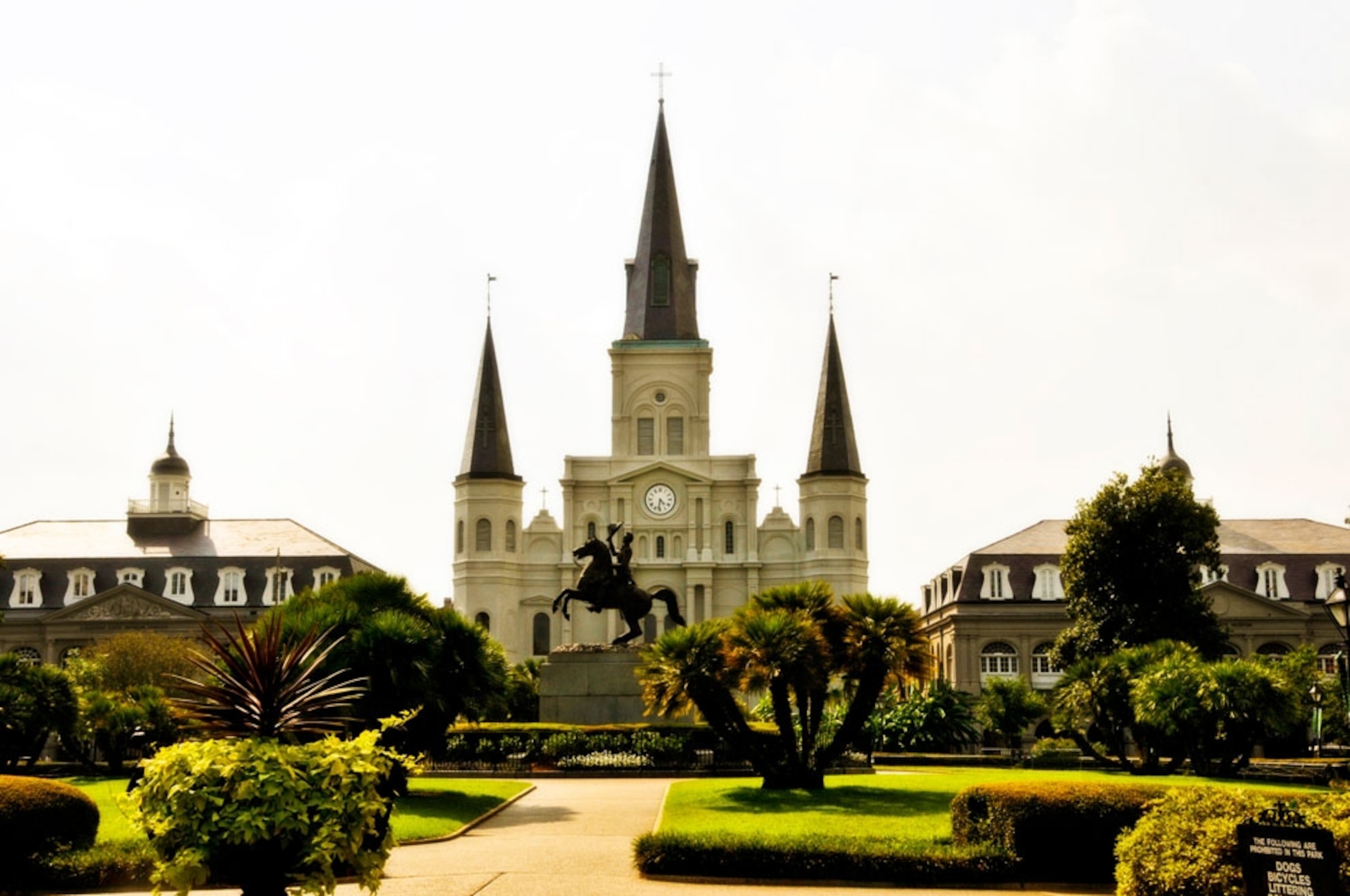 A cathedral in French Quarter, New Orleans