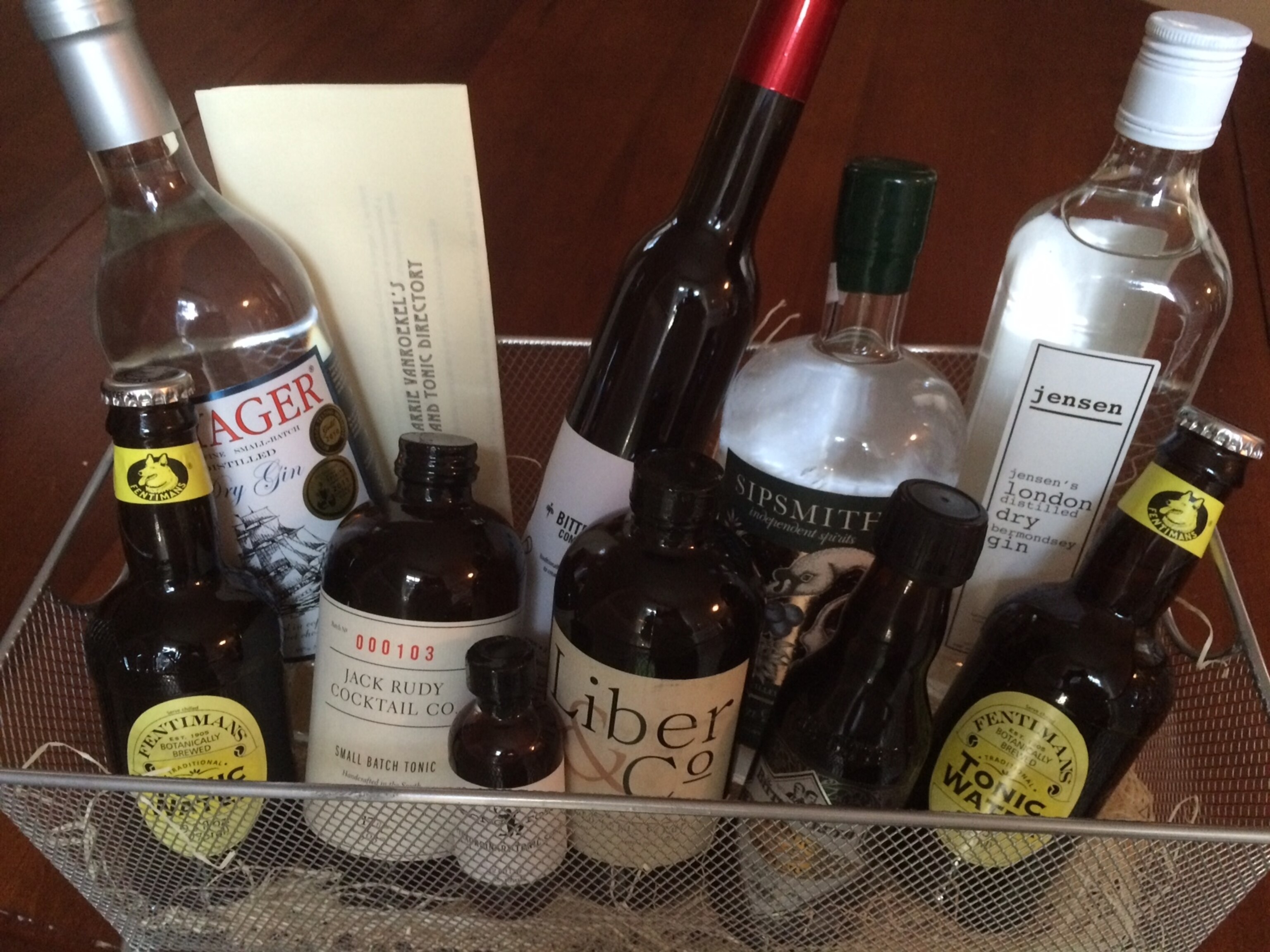 a gin basket