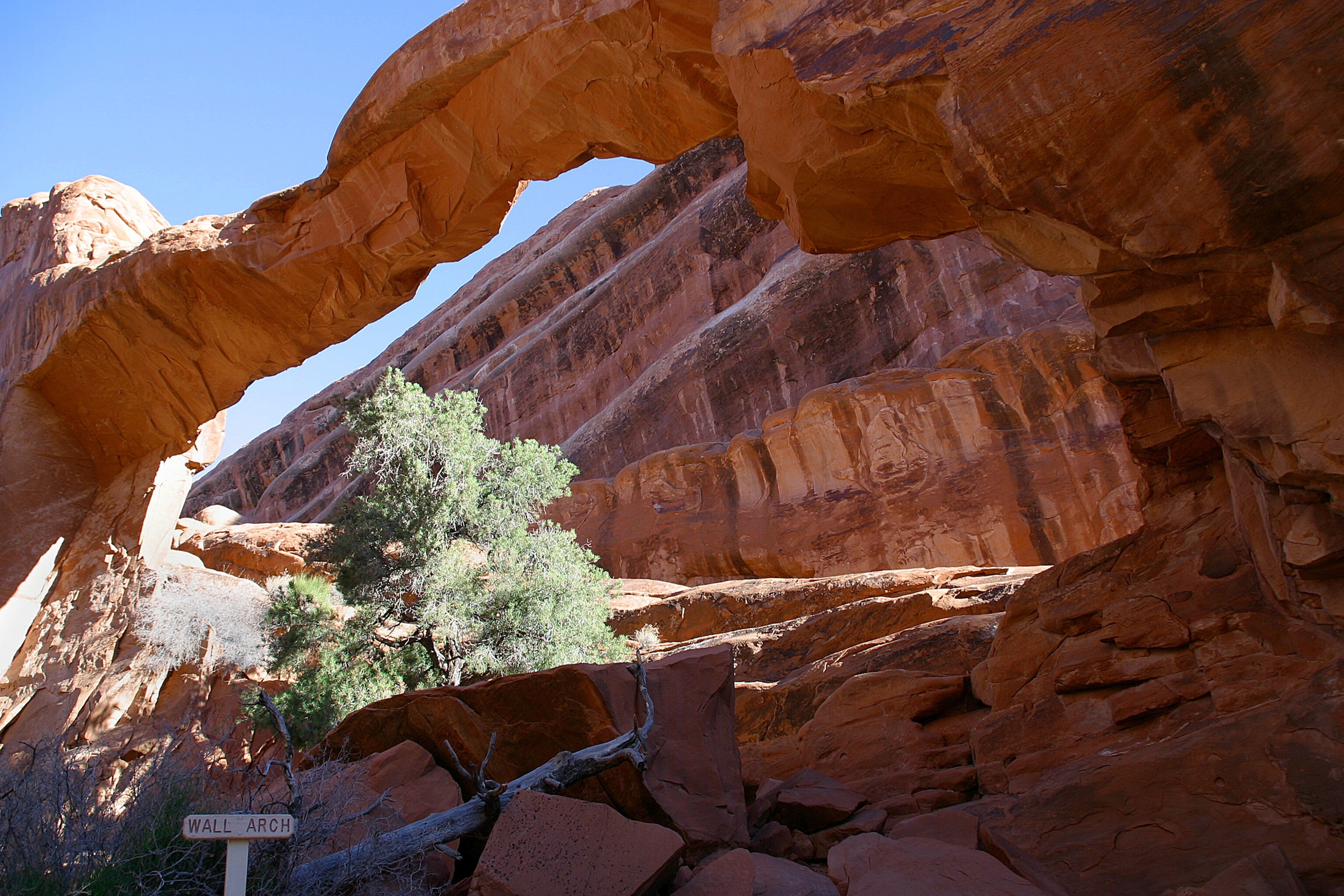 Wall Arch in Arches National Park, Utah