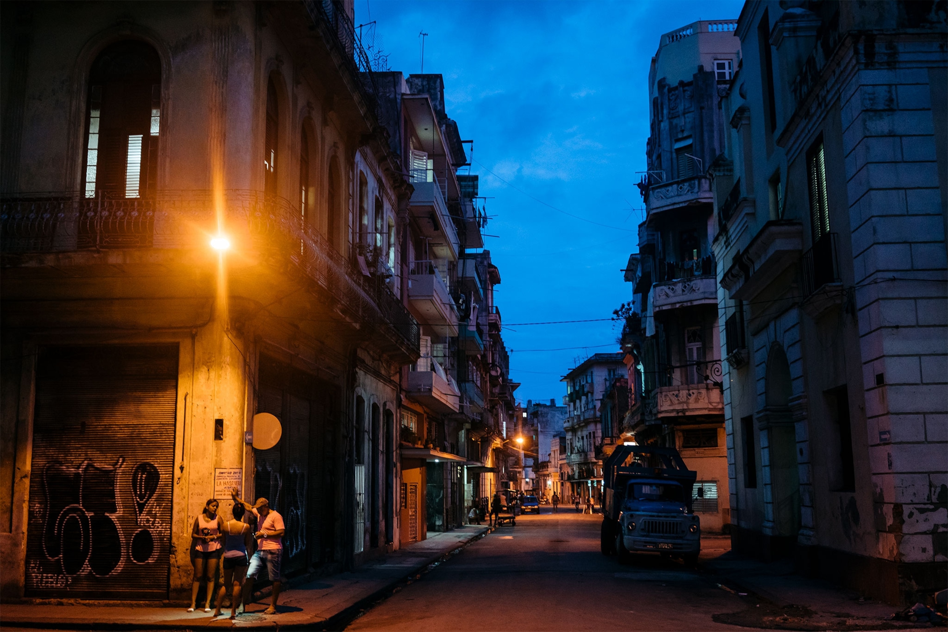 Havana, Cuba at night