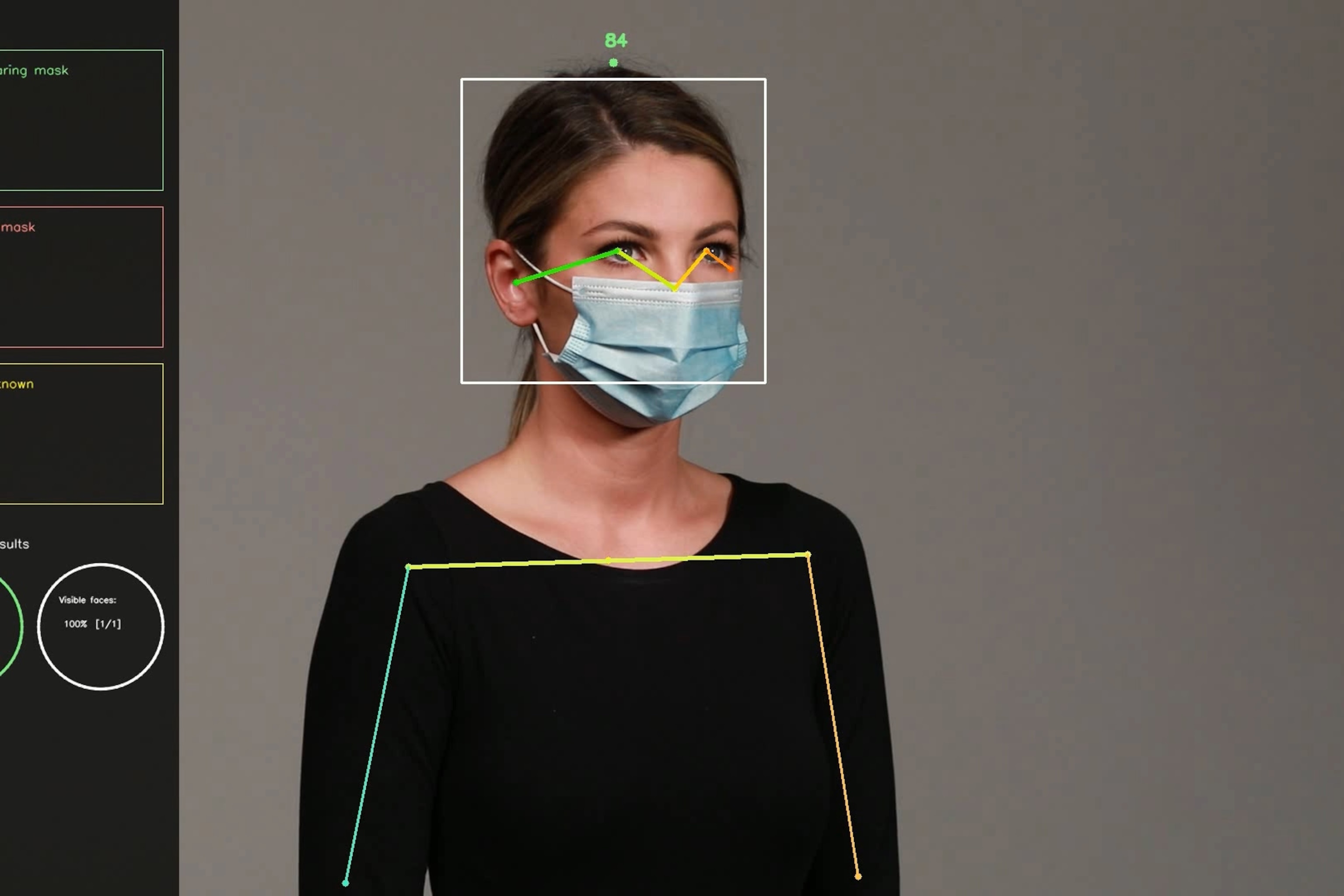 Researchers in Mexico unveil nose-only COVID-19 mask for use while