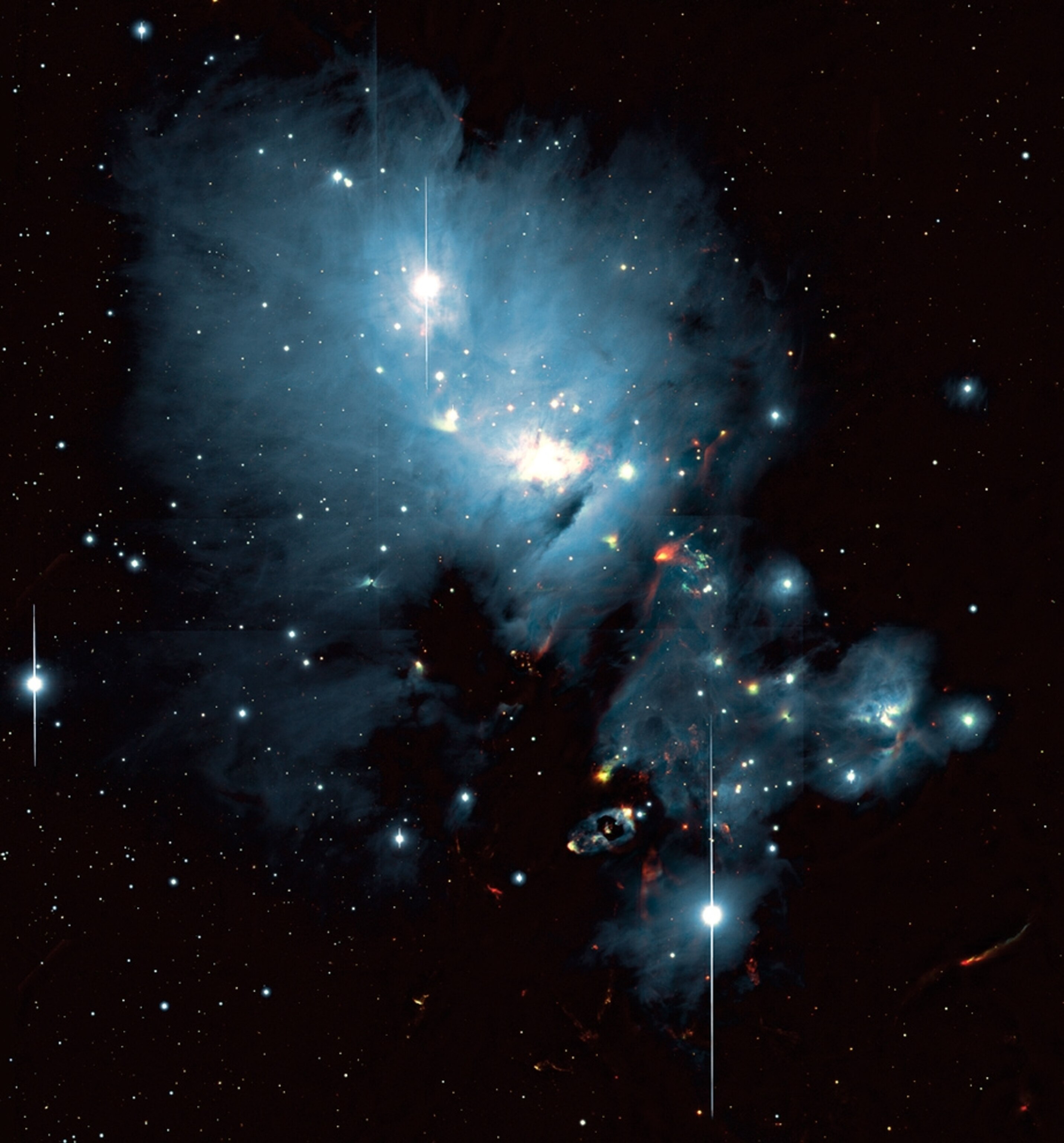 Star cluster picture: brown dwarfs in NGC 1333